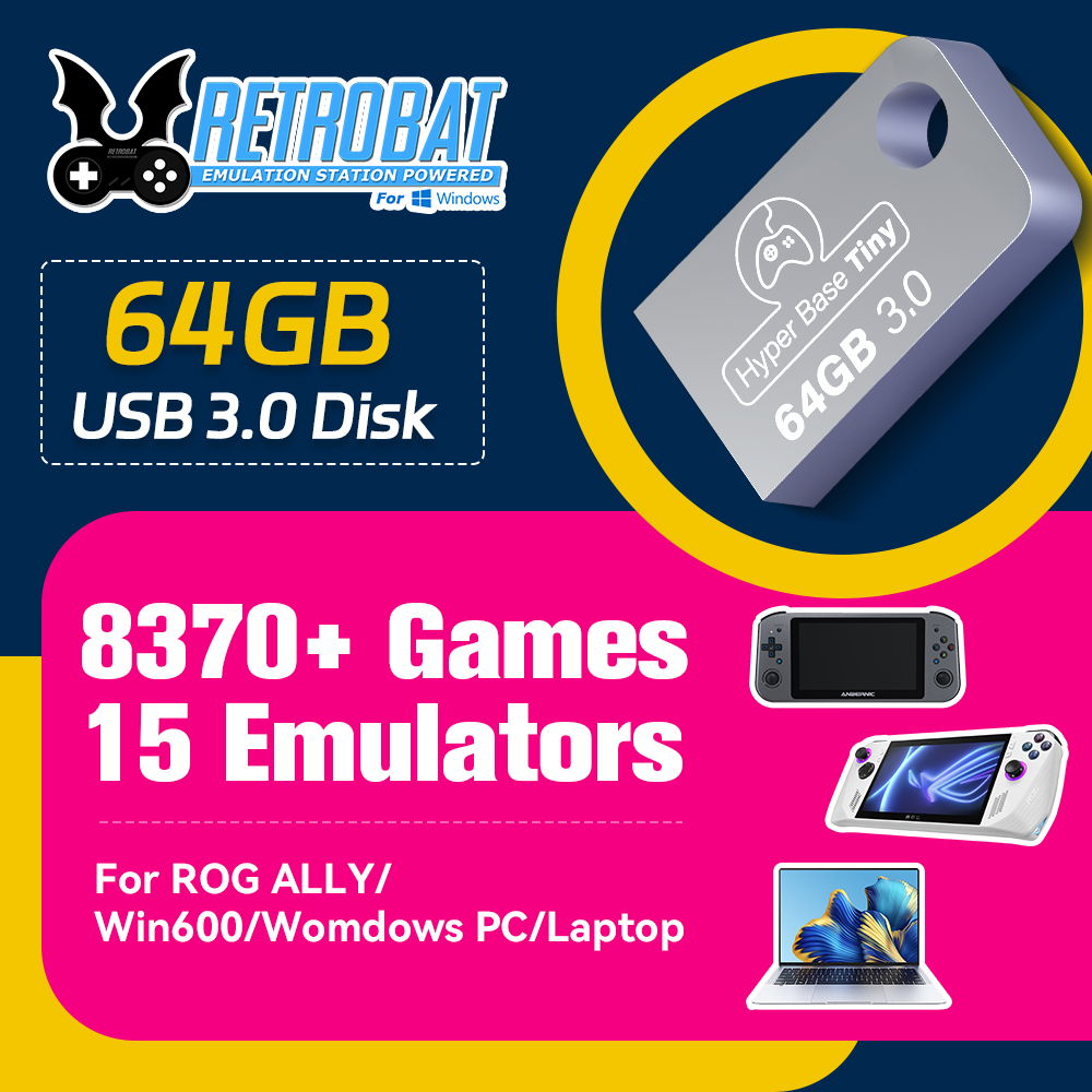Gaming Retro Arcade - JMachen, портативный USB-накопитель объемом 64 ГБ,