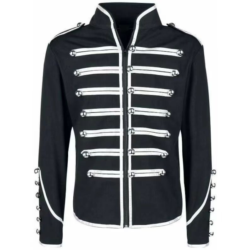 Retro Gaming Jacket - Мужская куртка в стиле стимпанк, готика,