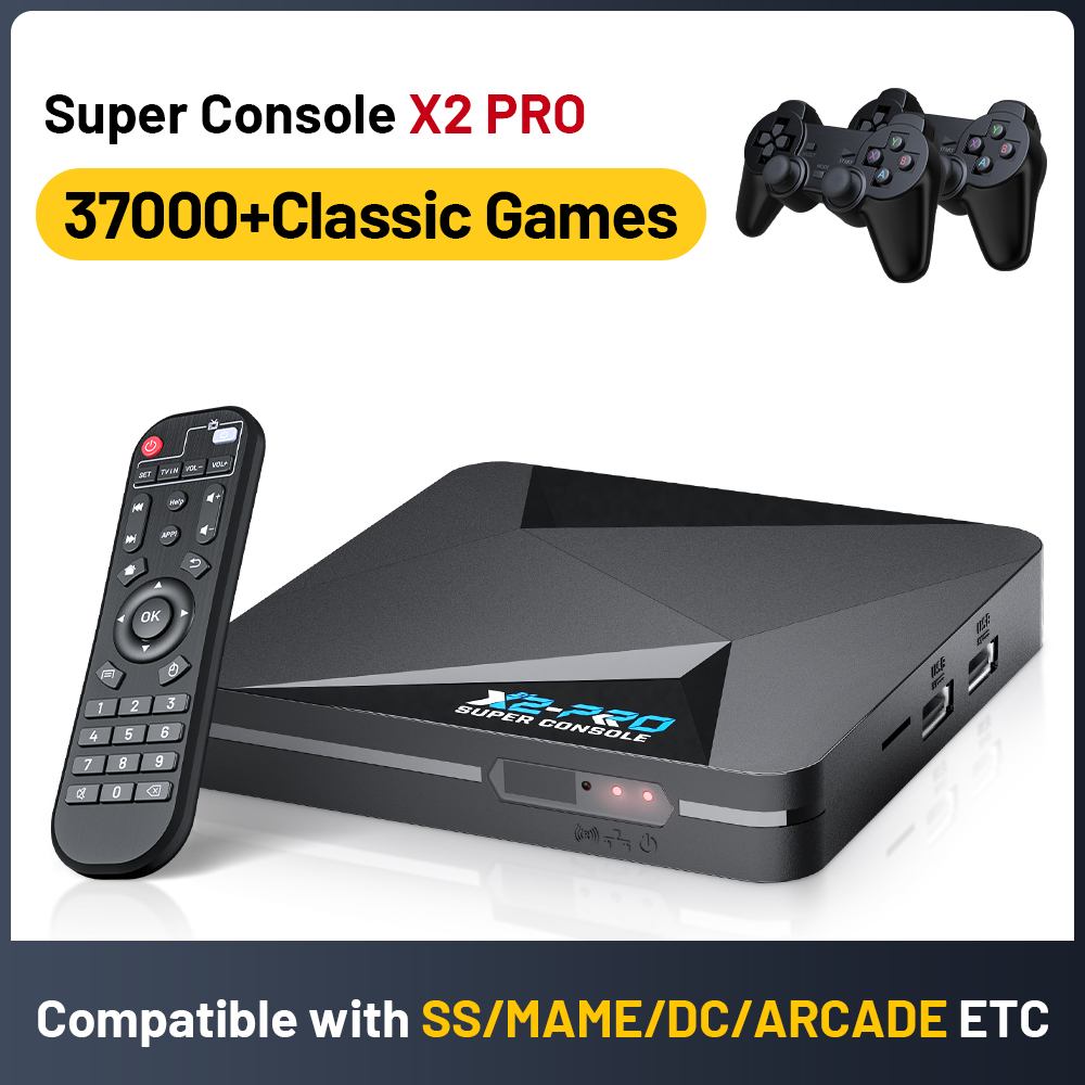 Retro Gaming X2 Pro - Ретро-игровая консоль KINHANK Super Console X2