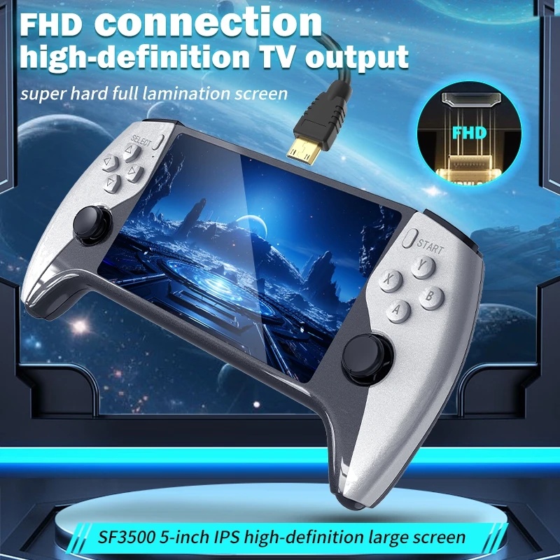 Retro Gaming Gadgets - SF3500 – портативная ретро-консоль для видеоигр,