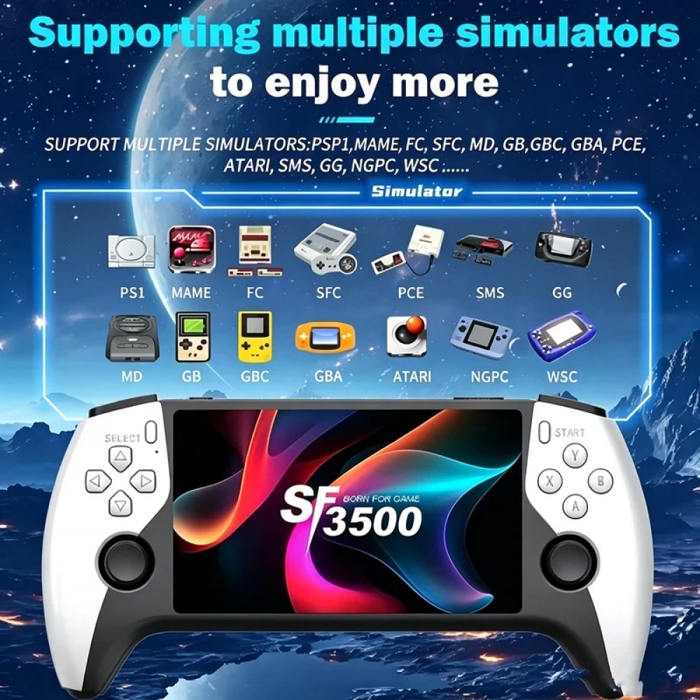 Retro Gaming Gadgets - Портативная игровая консоль SF3500 5 дюймов