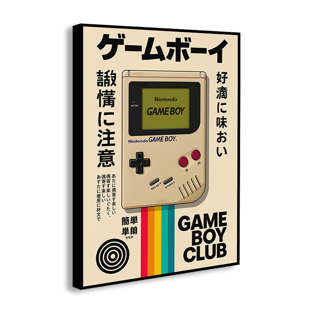 Винтажный постер на холсте с и – обзор и цена Retro Gaming Gadgets