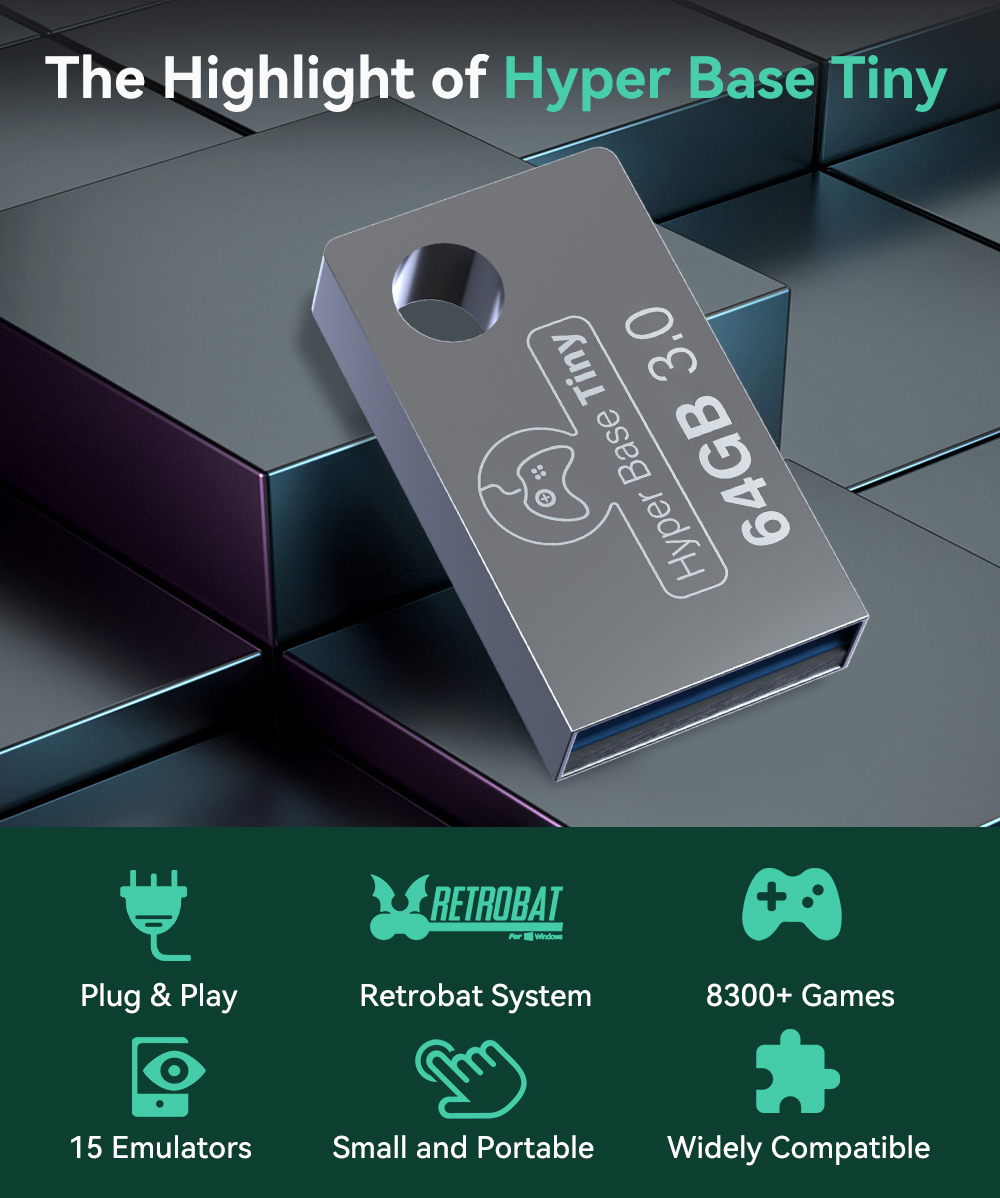 JMachen, портативный USB-накоп – обзор и цена Gaming Retro Arcade