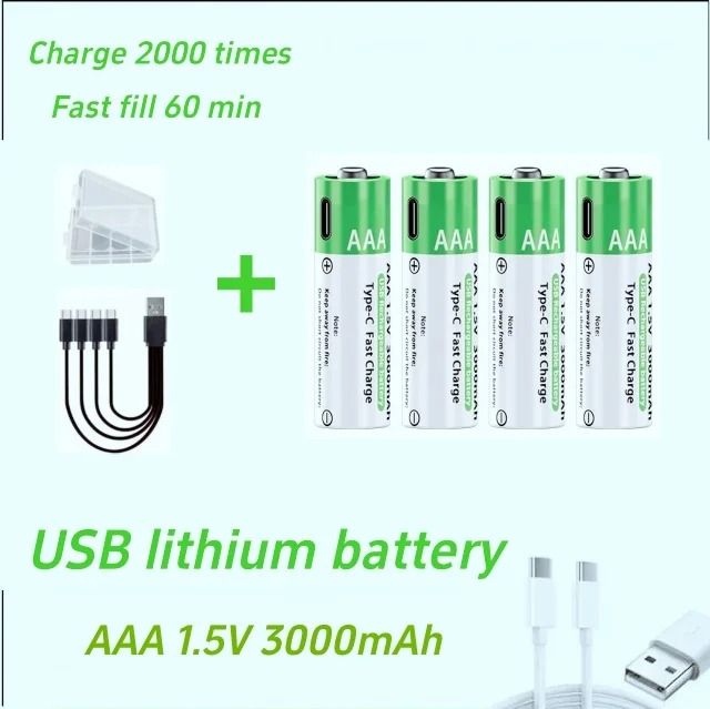 Литий-ионные перезаряжаемые ак – обзор и цена Rechargeable Battery Aa