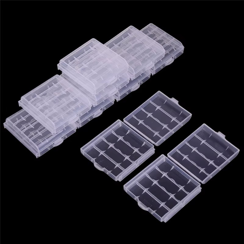 10 шт. пластиковых держателей  – обзор и цена Rechargeable Battery Aa