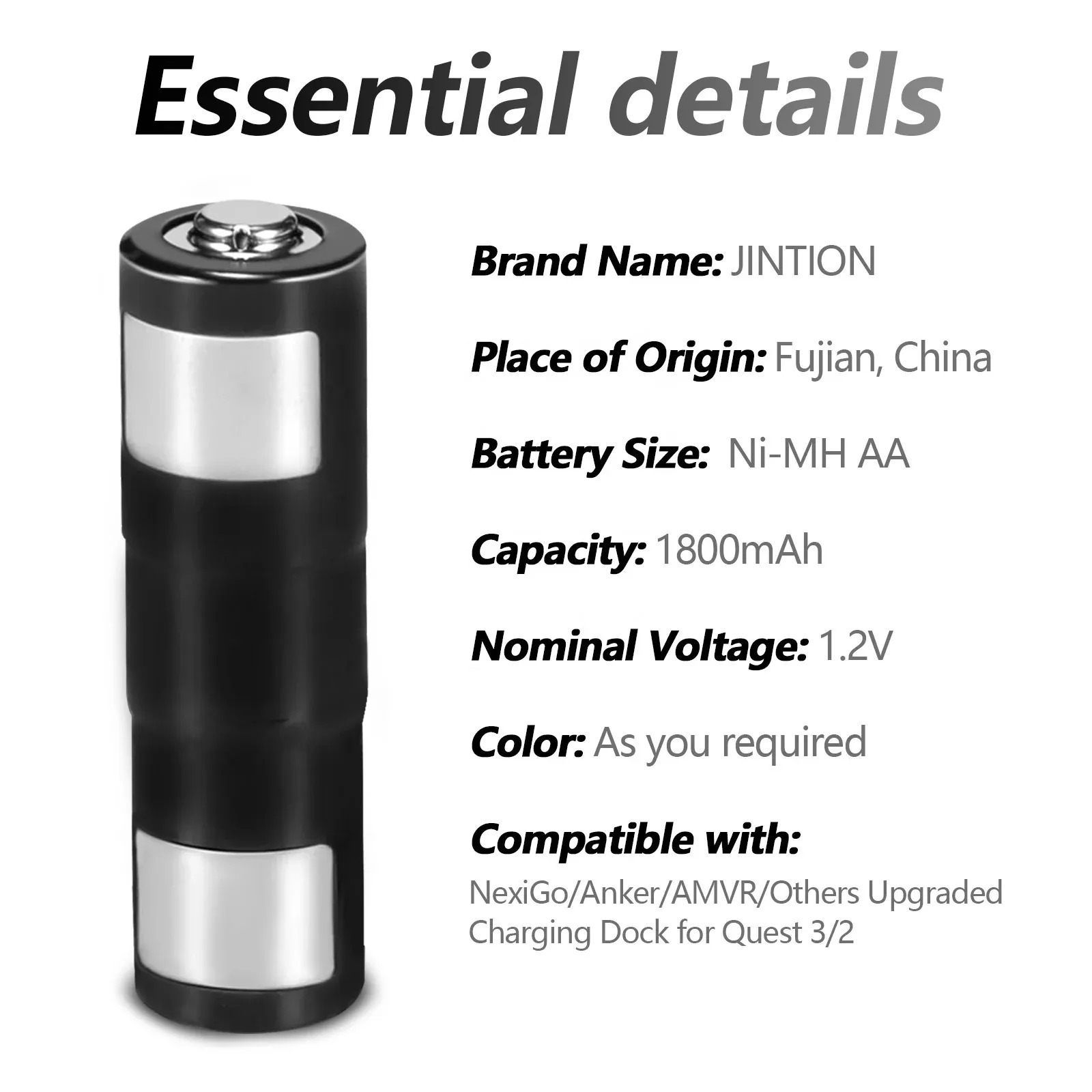 Аккумуляторы никель-гидридные  – обзор и цена Rechargeable Battery Aa