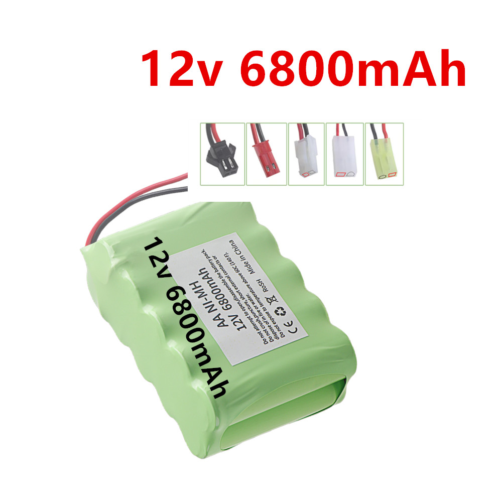 Аккумулятор 12В 6800мАч NI-MH  – обзор и цена Rechargeable Battery Aa