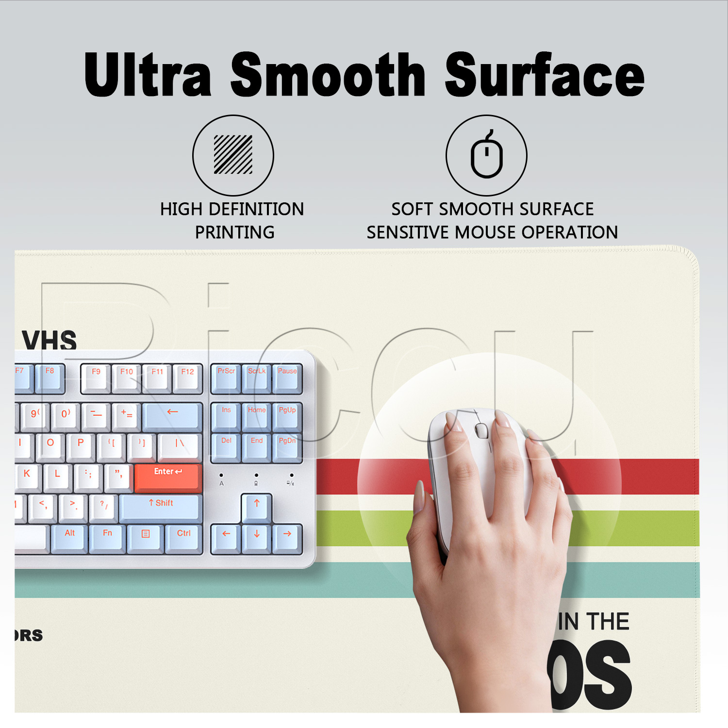 Коврик для мыши в ретро-стиле  – обзор и цена Retro Gaming Keyboard And Mouse
